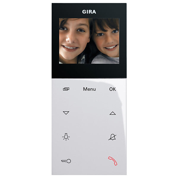 Gira Wohnungsstation Video AP Plus reinweiß 123903